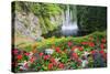 Butchart Gardens in Full Bloom, Victoria, British Columbia, Canada-Terry Eggers-Stretched Canvas