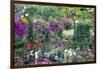 Butchart Gardens in Full Bloom, Victoria, British Columbia, Canada-Terry Eggers-Framed Photographic Print