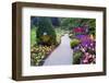 Butchart Gardens in Full Bloom, Victoria, British Columbia, Canada-Terry Eggers-Framed Photographic Print