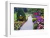 Butchart Gardens in Full Bloom, Victoria, British Columbia, Canada-Terry Eggers-Framed Photographic Print