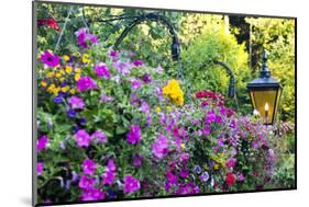 Butchart Gardens in Full Bloom, Victoria, British Columbia, Canada-Terry Eggers-Mounted Photographic Print