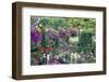 Butchart Gardens in Full Bloom, Victoria, British Columbia, Canada-Terry Eggers-Framed Photographic Print