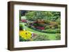 Butchart Gardens in Full Bloom, Victoria, British Columbia, Canada-Terry Eggers-Framed Photographic Print