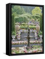 Butchart Gardens, Victoria, Canada-null-Framed Stretched Canvas