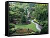 Butchart Gardens, Victoria, Canada-null-Framed Stretched Canvas