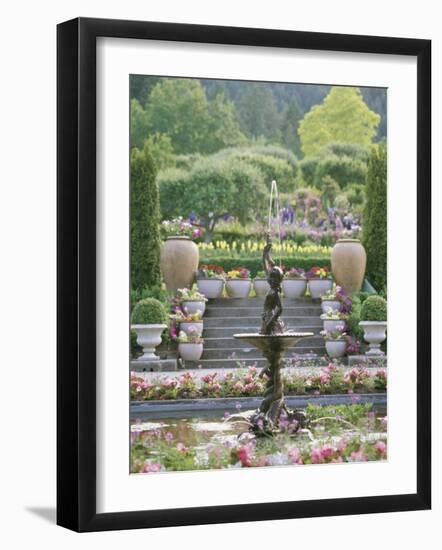 Butchart Gardens, Victoria, Canada-null-Framed Photographic Print