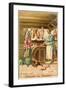 Butcher, 1640-null-Framed Giclee Print