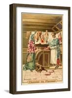 Butcher, 1640-null-Framed Giclee Print