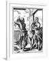 Butcher, 16th Century-Jost Amman-Framed Giclee Print