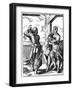 Butcher, 16th Century-Jost Amman-Framed Giclee Print