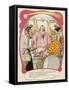 Butcher and Customers-Rasmus Christiansen-Framed Stretched Canvas