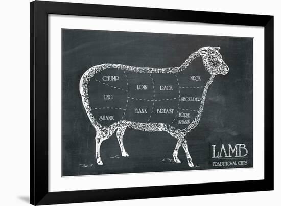 Butcher's Guide I-The Vintage Collection-Framed Giclee Print