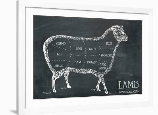 Butcher's Guide I-The Vintage Collection-Framed Giclee Print