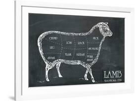 Butcher's Guide I-The Vintage Collection-Framed Giclee Print