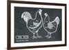 Butcher's Guide II-The Vintage Collection-Framed Giclee Print