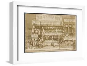 Butcher's Shop-null-Framed Photographic Print