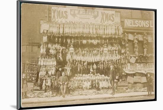 Butcher's Shop-null-Mounted Photographic Print