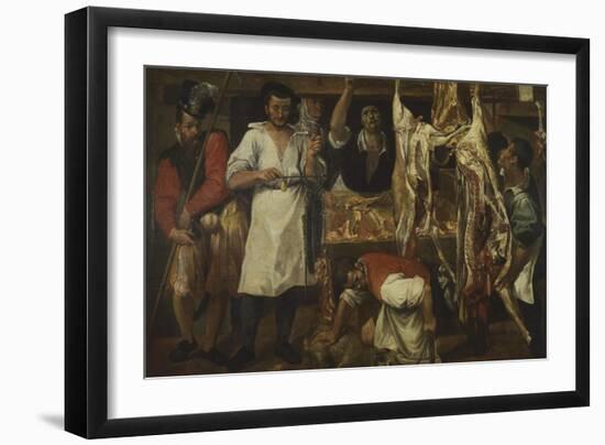 Butcher's Shop-Annibale Carracci-Framed Giclee Print