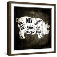 Butcher Shop I-LightBoxJournal-Framed Giclee Print