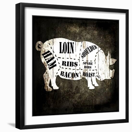 Butcher Shop I-LightBoxJournal-Framed Giclee Print