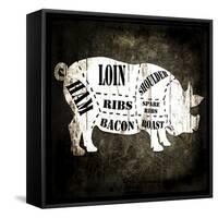 Butcher Shop I-LightBoxJournal-Framed Stretched Canvas