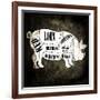 Butcher Shop I-LightBoxJournal-Framed Giclee Print