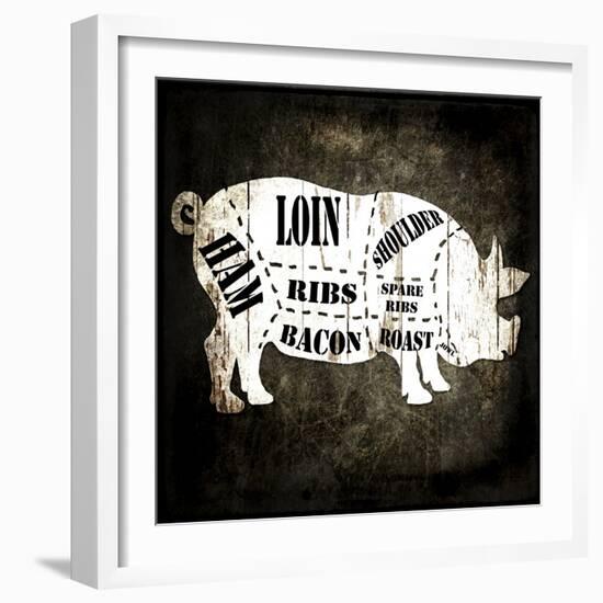 Butcher Shop I-LightBoxJournal-Framed Giclee Print