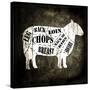 Butcher Shop IV-LightBoxJournal-Stretched Canvas