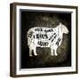 Butcher Shop IV-LightBoxJournal-Framed Giclee Print