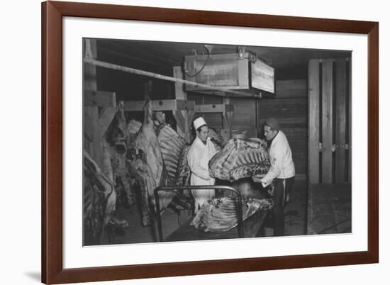 Butcher Shop-Ansel Adams-Framed Premium Giclee Print