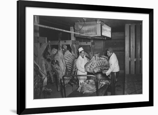 Butcher Shop-Ansel Adams-Framed Premium Giclee Print