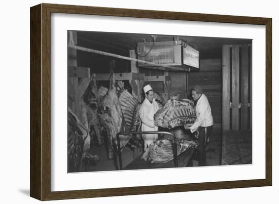 Butcher Shop-Ansel Adams-Framed Art Print