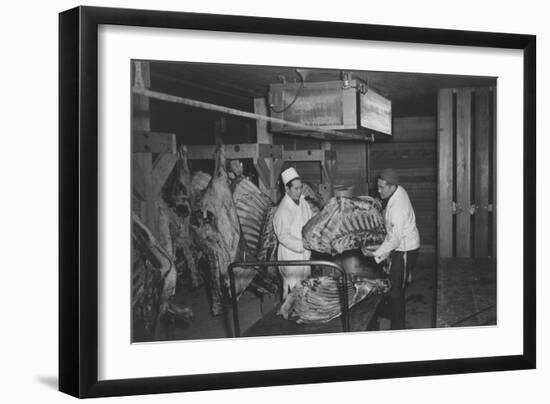 Butcher Shop-Ansel Adams-Framed Art Print