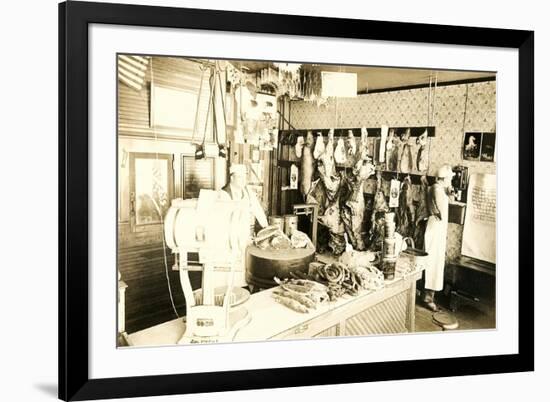 Butcher Shop-null-Framed Art Print