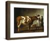 Butcher with a Bull-Calraet Abraham-Framed Giclee Print