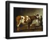 Butcher with a Bull-Calraet Abraham-Framed Giclee Print