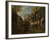 Butchering a Pig, Jan Victors-Jan Victors-Framed Art Print