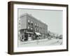 Butchers and Other Shops on the Tower Bridge Road, Bermondsey, London, 1900-null-Framed Premium Photographic Print