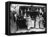 Butchers, France, C.1930-null-Framed Stretched Canvas