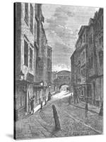 Butchers Row, 1800-null-Stretched Canvas