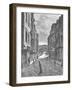 Butchers Row, 1800-null-Framed Giclee Print