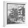 Butchers Row, 1800-null-Framed Giclee Print