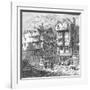 Butchers Row, 1800-null-Framed Giclee Print
