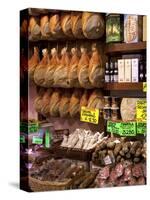 Butchers Shop, Parma, Emilia-Romagna, Italy, Europe-Frank Fell-Stretched Canvas