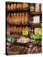 Butchers Shop, Parma, Emilia-Romagna, Italy, Europe-Frank Fell-Stretched Canvas