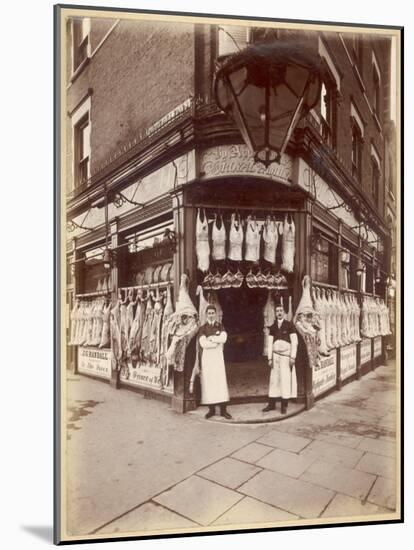 Butchers to the Queen-null-Mounted Photographic Print