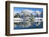 Bute Park in snow, Cardiff, Wales, United Kingdom, Europe-Billy Stock-Framed Photographic Print