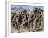 Butkara Ruins, Swat Valley, North West Frontier Province, Pakistan, Asia-Robert Harding-Framed Photographic Print