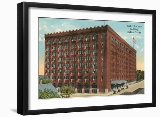 Butler Brothers Building, Dallas, Texas-null-Framed Art Print