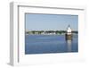 Butler Flats Light, Spark Plug Lighthouse at New Bedford Harbor, Massachusetts, USA-Cindy Miller Hopkins-Framed Photographic Print